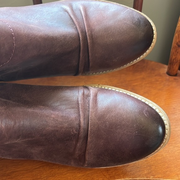 NWOT Caterpillar Jess Leather Wine Bootie Size 7.5 - Picture 11 of 12